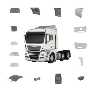 China Steel Stainless Steel / FOR MAN Truck Body Parts For MAN TGX Over 300 Items With High Quality Heavy Duty Truck Parts for sale