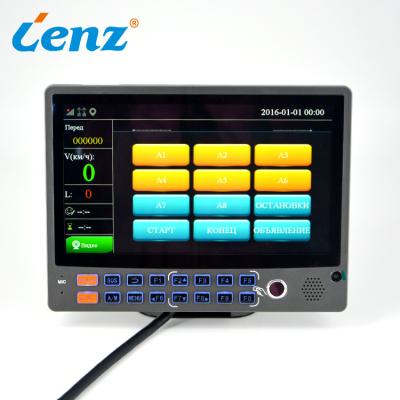 China Bus Driver Console 7inch TFT LCD Display Fingerprint Attendance For 10inch Fleet Management System for sale