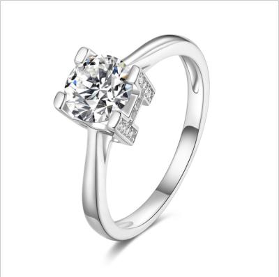 China CLASSIC High Quality 14K 10K White Gold HW Style Moissanite Engagement Accessories Rings for sale