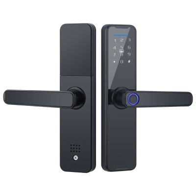 China Cheap Home Tuya Kingdom Y1/TTlock Wifi Smart Fingerprint Control Smart Phone Door Lock for sale