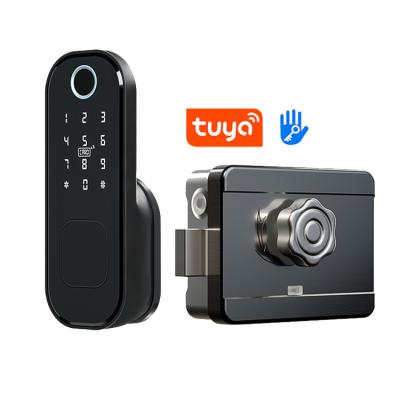 China Tuya Kingdom TTlock / TTlock APP Control Biometric Electric Fingerprint Smart Door Lock 1019 for sale