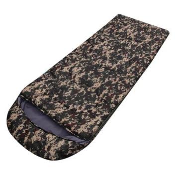 China High Quality Foldable Cotton Camping Sleeping Bag Envelope Style Army or Military or Camouflage Sleeping Bags for sale