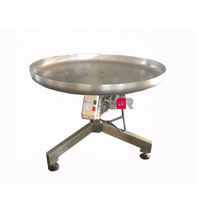 China Easy To Operate Factory Supply High Quality Rotary Collecting Table To Collect Finished Products for sale