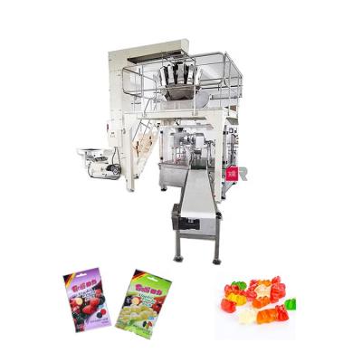 China Easy to operate and multi functional automatic rotary candy gummy packing machine R8-200 for premade doypack bag for sale