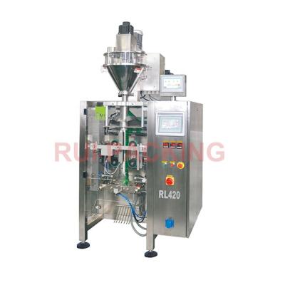 China Easy to Operate and Automatic Rui Packing RL420 Vertical Powder Packing Machine with Auger Filler for Pillow Bag for sale