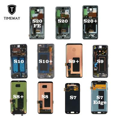 China Wholesale TIMEWAY TFT Digitizer Accessories Parts Mobile Phone LCDs Show Touch Screen For Samsung s7 edge lcd display for sale