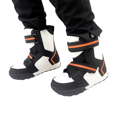 China Waterproof + Warm + Shockproof Children's Ski Boots Easy On-Off Hook and Loop Snowboard Boots for sale