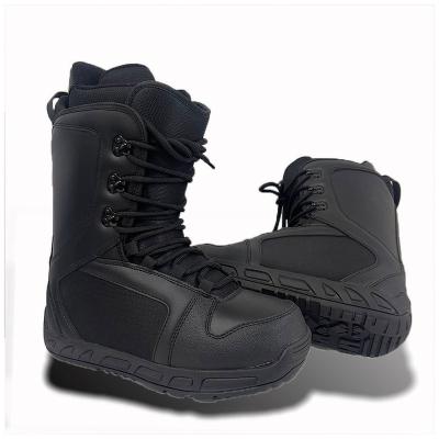 China Shock-absorbing+ non-slip+warm and shock-resistant Highly Elastic Rubber material cold-resistant snowboard boots from professional manufacturer for sale