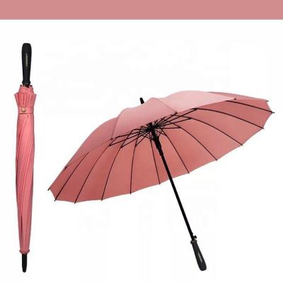 China All In 1 Wholesale Custom Logo 16 Ribs Upright Umbrella Sunshade Travel Umbrella for sale