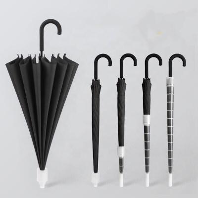 China high quality Non-rotating no drip umbrella with waterproof plastic cover stocks straight umbrella sunshade for sale