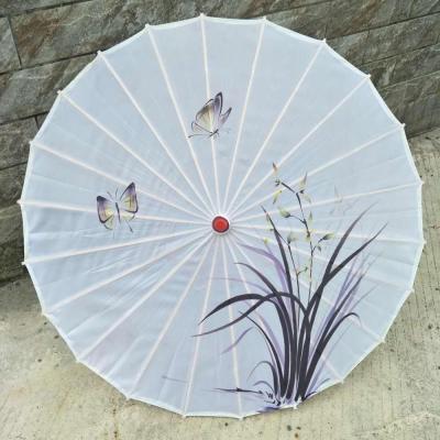 China China Fashionable Handmade Paper Umbrella Cheap Silk Umbrella Parasol for Wedding Decoration and Event Party for sale