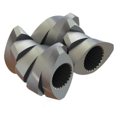 China ISO TDK Elementos de tornillo Mecanizado CNC Partes de extrusoras de tornillo gemelo Componentes en venta