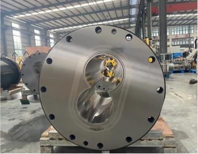 China JSW Co Rotation Twin Screw Barrel Extruder Combi Barrel Screw Segments für PPE-Produkte zu verkaufen