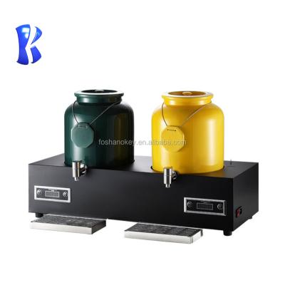 China OKEY Restaurant Equipment Coffee Tea Urn Dispenser Machine Royal Supplying Ceramic Body Water Beverage Dispenser for sale