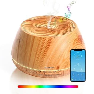 China YOUNGDO Music Wireless Portable Ultrasonic Aromatherapy Diffuser Chic Aroma Humidifier Essential Oil Diffuser Household/Hotel for sale