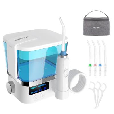 China RV YOUNGDO packed in paper box waterproof protable teeth remover flosser dental oral water rinser for sale