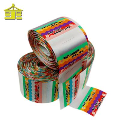 China 3 Inch Elastic Custom Printed Character Printed Grosgrain Nylon Ribbon Boutique Webbing for sale