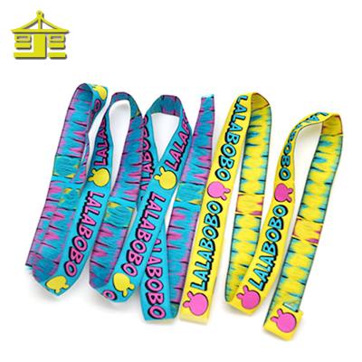 China Viable Wholesale Character Personalized Jacquard Ribbon , Grosgrain Ribbon 3 Inch With Logo for sale