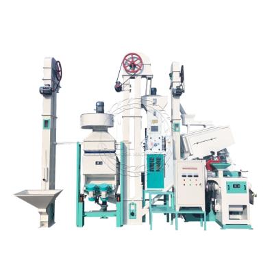 China New design stable popular paddy mill factory white rice processing line rice mill production line on sale for sale