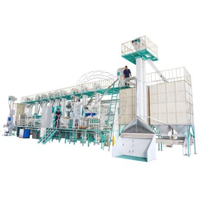 China Automatic Working Paddy Milling 60T/D Rice Mill Production Line Rice Mill Plant for sale