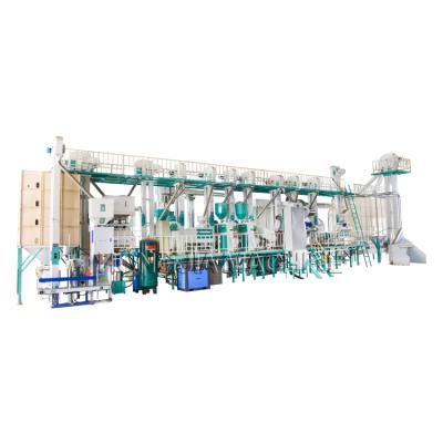 China To remove the paddy to strip the parboiled line full automatic rice milling equipment rice mill whitener line sales for sale