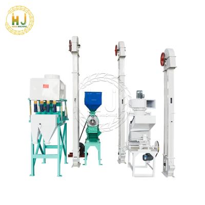 China Husk Paddy Mini 10 T/D New Design Rice Processing Machine Rice Mill Factory Sales for sale