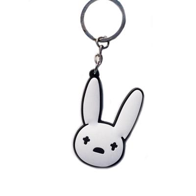 China High Quality Wholesale Custom Bad Key Chain Cartoon Decoration Factory PVC 3D Key Chain for sale