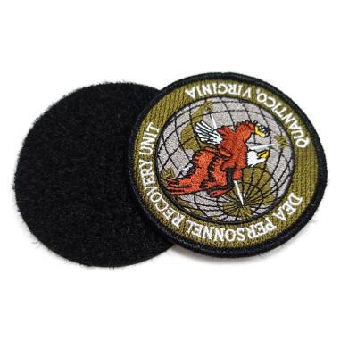 China 3D Factory Wholesale High Quality 3D Custom Iron Security Guard Embroidery Patch for sale