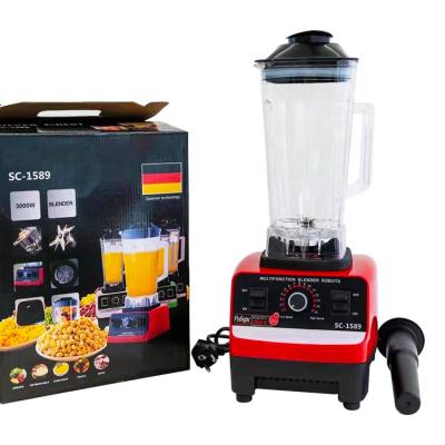 China Multifunctional wholesale high quality heavy duty commercial fruit smoothie silver crest 4500W blender for sale