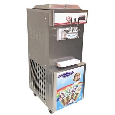 China Professional Snack Factory 3 Flavor Soft Serve Ice Cream Maker Maker Soft Serve Ice Cream Machine for sale