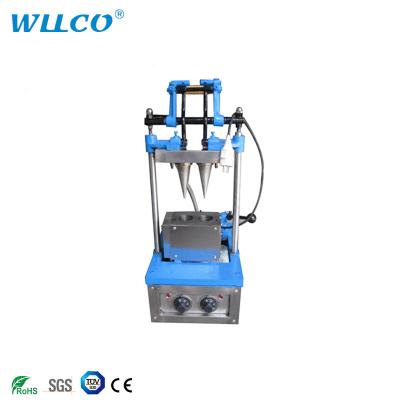 China 2020 Small Snack Factory CE Certificate Waffle Ice Cream Cone Machine DST-2 for sale