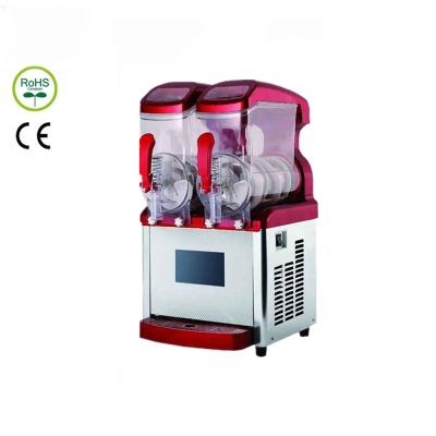 China Commercial Frozen With Two Bowl Granita Machine / Slush Machine 6L*2 for sale