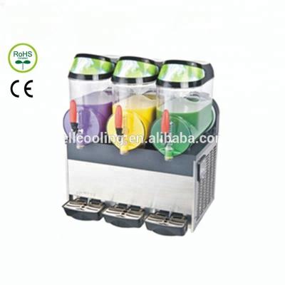 China 3 tank commercial frozen slush machine XRJ-10L*3 for sale