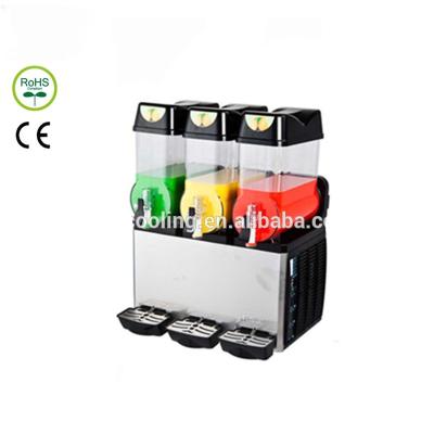 China Hot sale and good feedback commercial slush machine Granita XRJ-12L*3 for sale