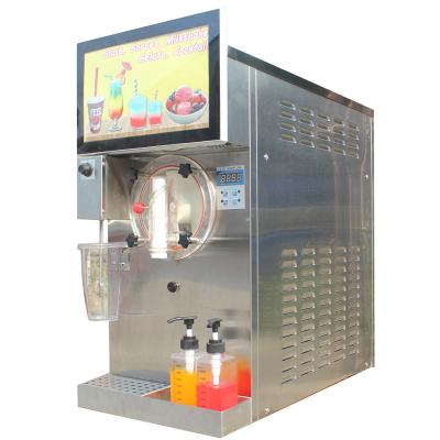 China Commercial Frozen Beverage Machine Slush Restaurant Beverage Slush Machine 15lx3 Tanks Slushie Machine for sale