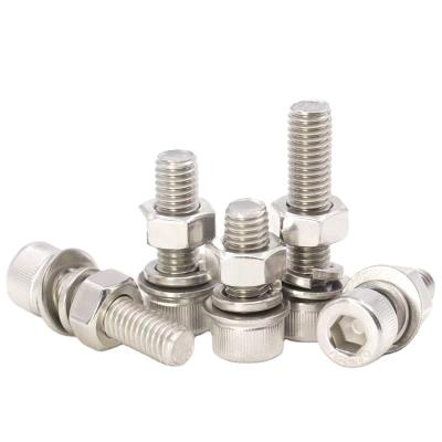 China Super Duplex F53 S32750 Duplex 2507 Bolt And Super Stainless Steel UNS N08904 1.4539 904L Allen Nut Direct Supply Bolt for sale