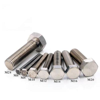 China Titanium Stainless Steel Titanium M20 Bolt Hex Head Fastener For Motorcycle for sale