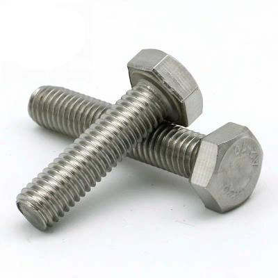 China CHINA stainless steel supplier 304 stainless steel a2-70 hex bolts M18*35 DIN933 ss hex bolt for sale