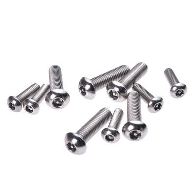 China Hastelloy c276 Bolt Alloy Steel Bolt Stud Screw Stainless Steel Round Cap Screw for sale