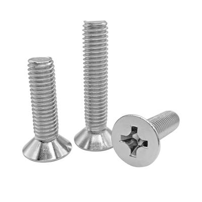 China Countersunk Pan HSL Machine Screw Head Cross Recessed Machine Screws 316 Stainless MONEL 400 MOMEL K500 for sale