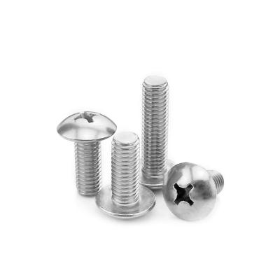 China Pan HSL Flat Head Machine Screw Large Cross Recessed Screw M4.2 OEM ODM SS304 316 Machine Screw 1.4529 253MA 254SMO for sale