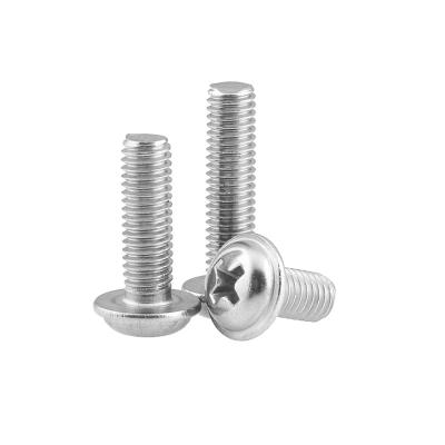 China Pan HSL Machine Screw Pan Head Cross Recessed Machine Screw With Joint Free Sample M4 M5 M6 Screw ALLOY 20 309S 310S for sale