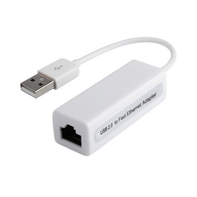 China LAPTOP USB To LAN 100Mbps Ethernet RJ45 Network Adapter For Windows for sale