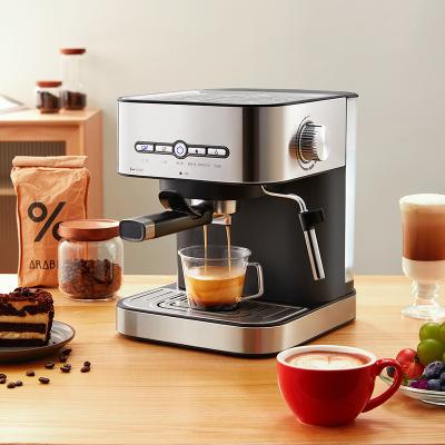 China Professional Hotel Home Use 15 Bar Automatic Compact Espresso Coffee Maker Machine For Cappuccino Latte for sale