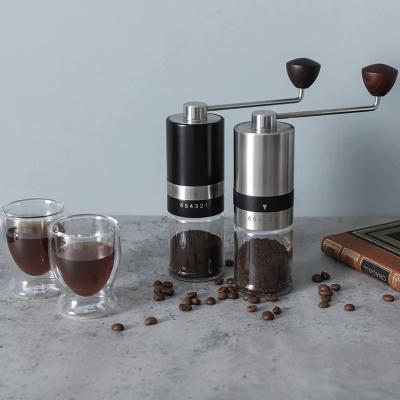 China Wholesale Portable Commercial Hand Crank Bean Coffee Manual Car Espresso Grinder for sale