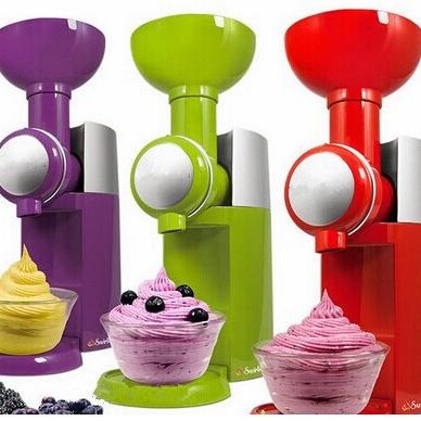 China Easy Operate New Design Smart Mini Convenient Automatic Fruit Ice Cream Maker Machine For Home for sale