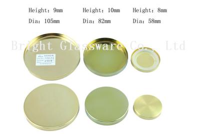 China electroplating metal lid, candle lid sale for sale