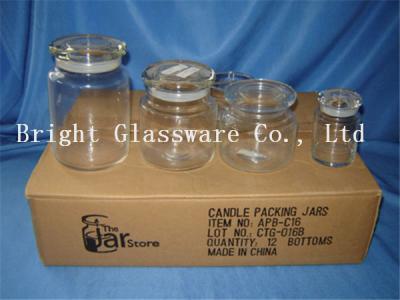 China Different size Glass Candle Jars and Containers sale in Jar store for sale