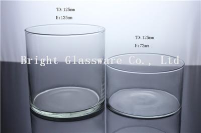 China 2016 Large Glass Hurricane Candle Holders, Blown Candle Holder for sale