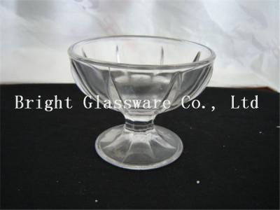 China 7oz glass ice cream bowl, glass cup sale for sale